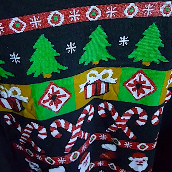 Jerzees Adult Pullover Christmas Holiday Crew Neck Sweatshirt - Picture 3 of 16